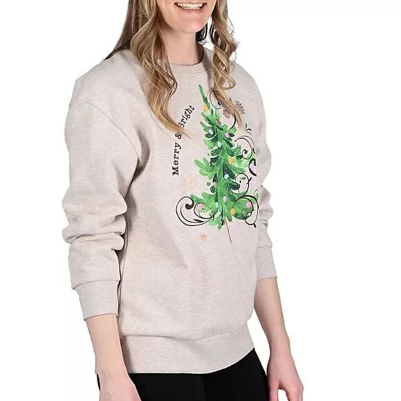 Dec. 25th Ladies Holiday Sweatshirt - Picture 2 of 7